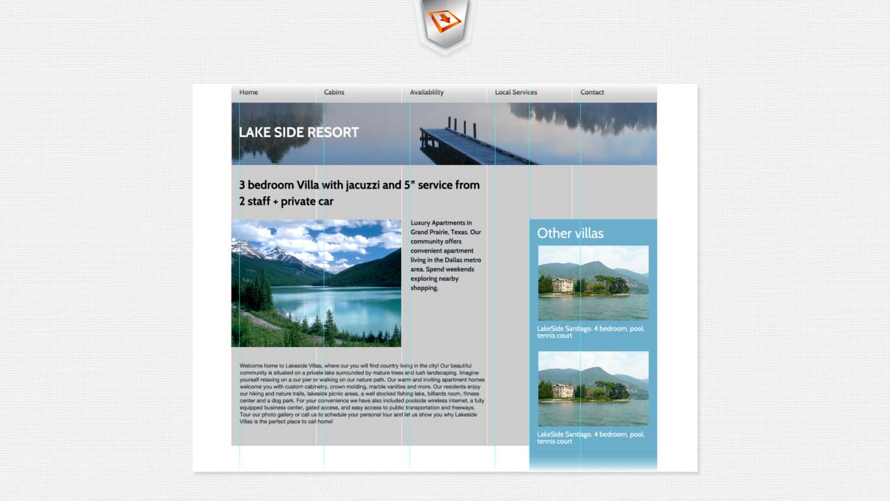 Grids Part 2: How to construct a perfectly aligned responsive grid system taken from Photoshop
